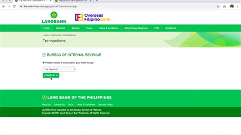 Payment of application fees under the OPMS through Landbank .